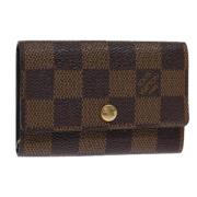 Louis Vuitton Vintage Pre-owned Canvas nyckelhllare Brown, Dam