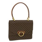 Celine Vintage Pre-owned Laeder handvskor Brown, Dam