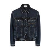 Iceberg Vintage Denimjacka med Diamantquiltning Blue, Herr