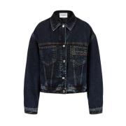 Iceberg Quiltad Denimjacka Blue, Dam