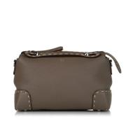 Fendi Vintage Pre-owned Laeder handvskor Gray, Dam