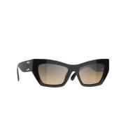 Chanel Ch5527 C501W1 Sunglasses Black, Dam