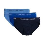 Polo Ralph Lauren MultiColour Briefs Pack med Logo Tape Multicolor, He...