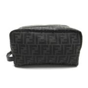 Fendi Vintage Pre-owned Canvas fendi-vskor Black, Unisex