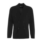 Gender Svart Blazer Aw24 Handtvätt Black, Herr