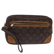 Louis Vuitton Vintage Pre-owned Canvas kuvertvskor Brown, Dam