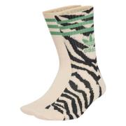 Adidas Farm Rio Crew Pack 2 Socks Beige, Unisex