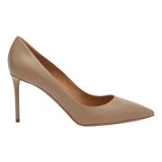 Aquazzura Höga Klackar Pumps Beige, Dam