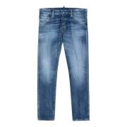 Dsquared2 Slim Fit Denim Jeans Blue, Herr