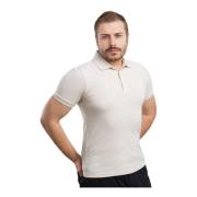 Hugo Boss Herr Polo Tröja Beige, Herr