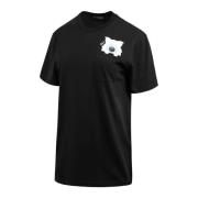 Karl Lagerfeld Dam T-shirt Svart Black, Dam