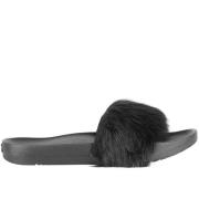 UGG Fårskinnstofflor Royale Black, Dam