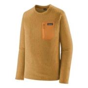 Patagonia R1 Air Crew Långärmad T-shirt Brown, Herr