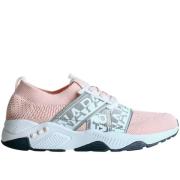 Napapijri Italienska Mesh Sneakers Stiligt Design Pink, Dam