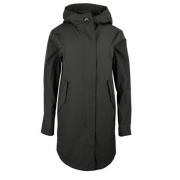 Herschel Klassisk Fishtail Dam Parka Jacka Black, Dam