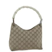 Gucci Vintage Pre-owned Canvas gucci-vskor Gray, Dam