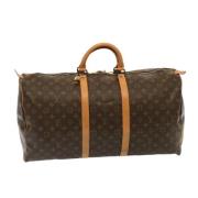 Louis Vuitton Vintage Pre-owned Canvas resvskor Brown, Dam