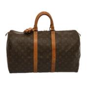 Louis Vuitton Vintage Pre-owned Canvas resvskor Brown, Dam