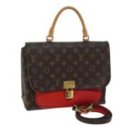 Louis Vuitton Vintage Pre-owned Canvas handvskor Brown, Dam