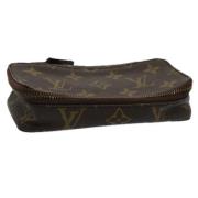 Louis Vuitton Vintage Pre-owned Canvas necessrer Brown, Dam