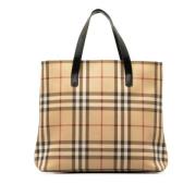 Burberry Vintage Pre-owned Laeder handvskor Beige, Dam