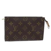 Louis Vuitton Vintage Pre-owned Canvas necessrer Brown, Dam