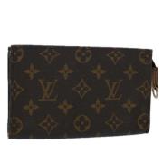 Louis Vuitton Vintage Pre-owned Canvas kuvertvskor Brown, Dam