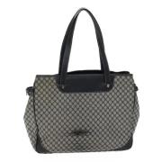 Celine Vintage Pre-owned Canvas handvskor Gray, Dam