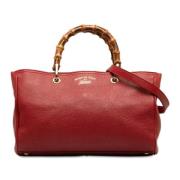 Gucci Vintage Pre-owned Laeder gucci-vskor Red, Dam