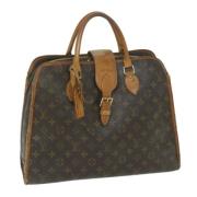 Louis Vuitton Vintage Pre-owned Canvas handvskor Brown, Dam