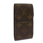 Louis Vuitton Vintage Pre-owned Canvas necessrer Brown, Dam