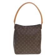 Louis Vuitton Vintage Pre-owned Canvas louis-vuitton-vskor Brown, Dam