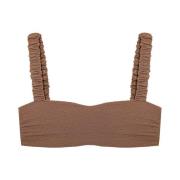 Undress Code Good Luck Charm Bikini Top Praline Brown, Dam