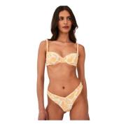 Undress Code Gul Borste Bikini Topp Yellow, Dam