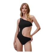 Undress Code Hot Line Swimsuit Black Black, Dam