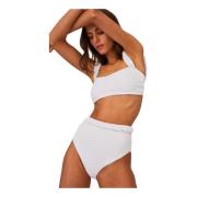 Undress Code Good Luck Charm Bikini Bottom White White, Dam