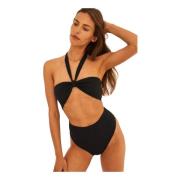 Undress Code La Dolce Vita Swimsuit Black Black, Dam