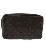 Louis Vuitton Vintage Pre-owned Canvas kuvertvskor Brown, Dam