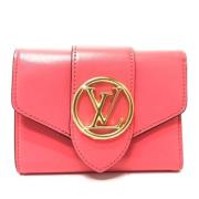 Louis Vuitton Vintage Pre-owned Laeder plnbcker Pink, Dam