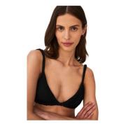 Undress Code Self Portrait Bikini Top Black Black, Dam