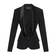 Dsquared2 Ull Blazer Black, Dam