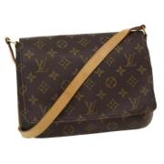 Louis Vuitton Vintage Pre-owned Canvas louis-vuitton-vskor Brown, Dam