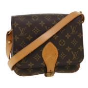 Louis Vuitton Vintage Pre-owned Canvas louis-vuitton-vskor Brown, Dam