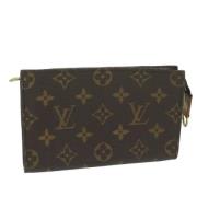 Louis Vuitton Vintage Pre-owned Canvas necessrer Brown, Dam