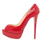 Christian Louboutin Pre-owned Pre-owned Laeder klackskor Red, Dam