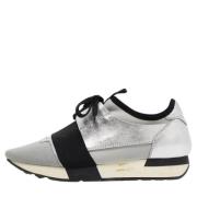 Balenciaga Vintage Pre-owned Laeder sneakers Gray, Dam