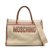 Moschino Stilren Axelväska 2081C Beige, Dam