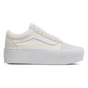 Vans Gamla Skool Stackform Sneakers Beige, Herr