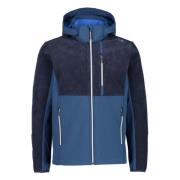 CMP ZIP Hood Jacka Blue, Herr