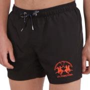 La Martina Svart Polyester Badkläder Boxershorts Black, Herr